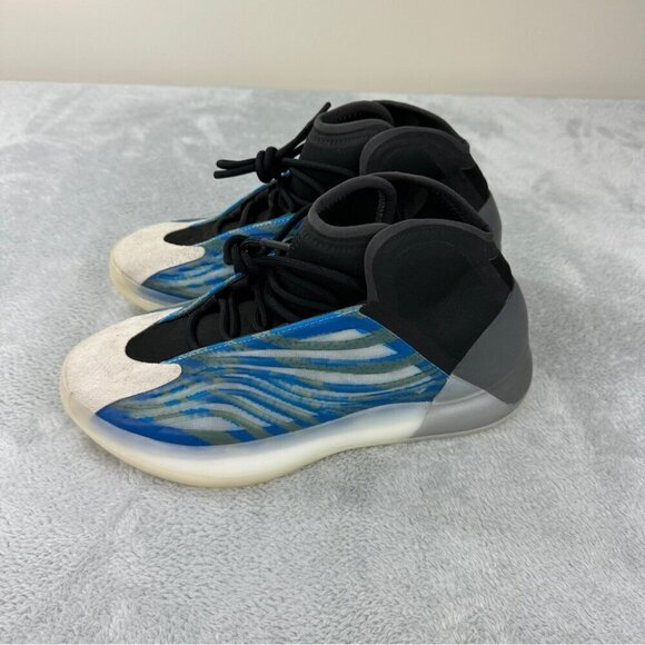 Adidas Yeezy NWOB Boost Quantum QNTM Frozen Blue GZ8872 Size 10.5 US Kanye West - Picture 6 of 13